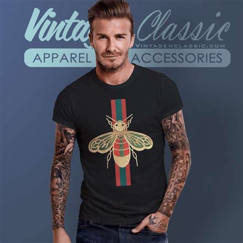 bee gucci shirt|Gucci bee t shirt men's.